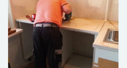 Сборка кухонного гарнитура. Реутов